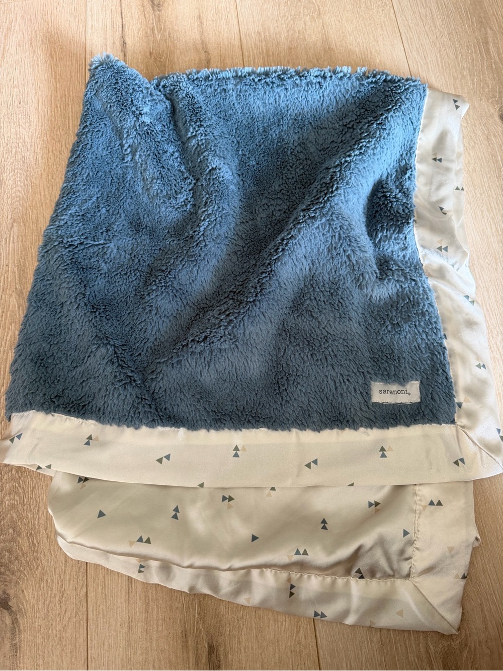 Saranoni Satin Back Receiving Blanket